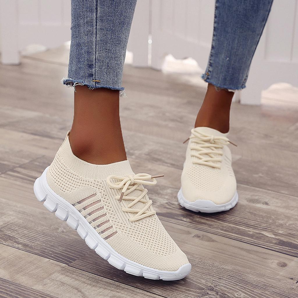 Scarlet | Women's Comfortable Orthopedic Sneakers with Lace-Up Design