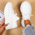 Scarlet | Comfortable Lace-Up Sneakers with Orthopedic Support