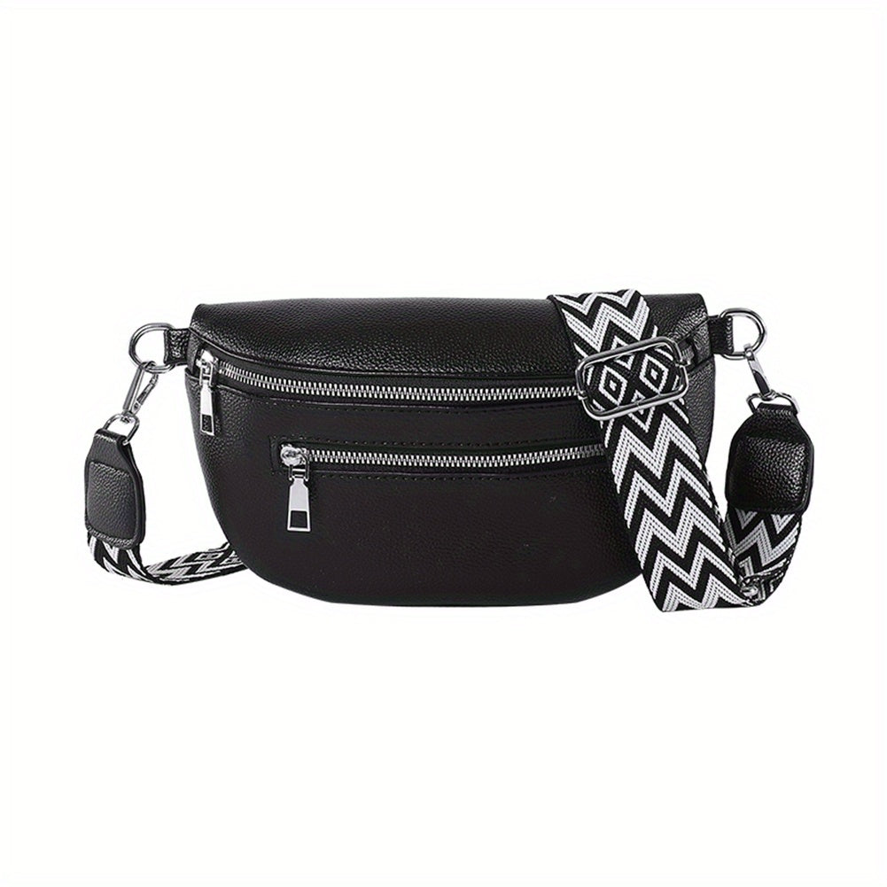 Calra - Trendy Crossbody Sling Bags with Geometric Strap