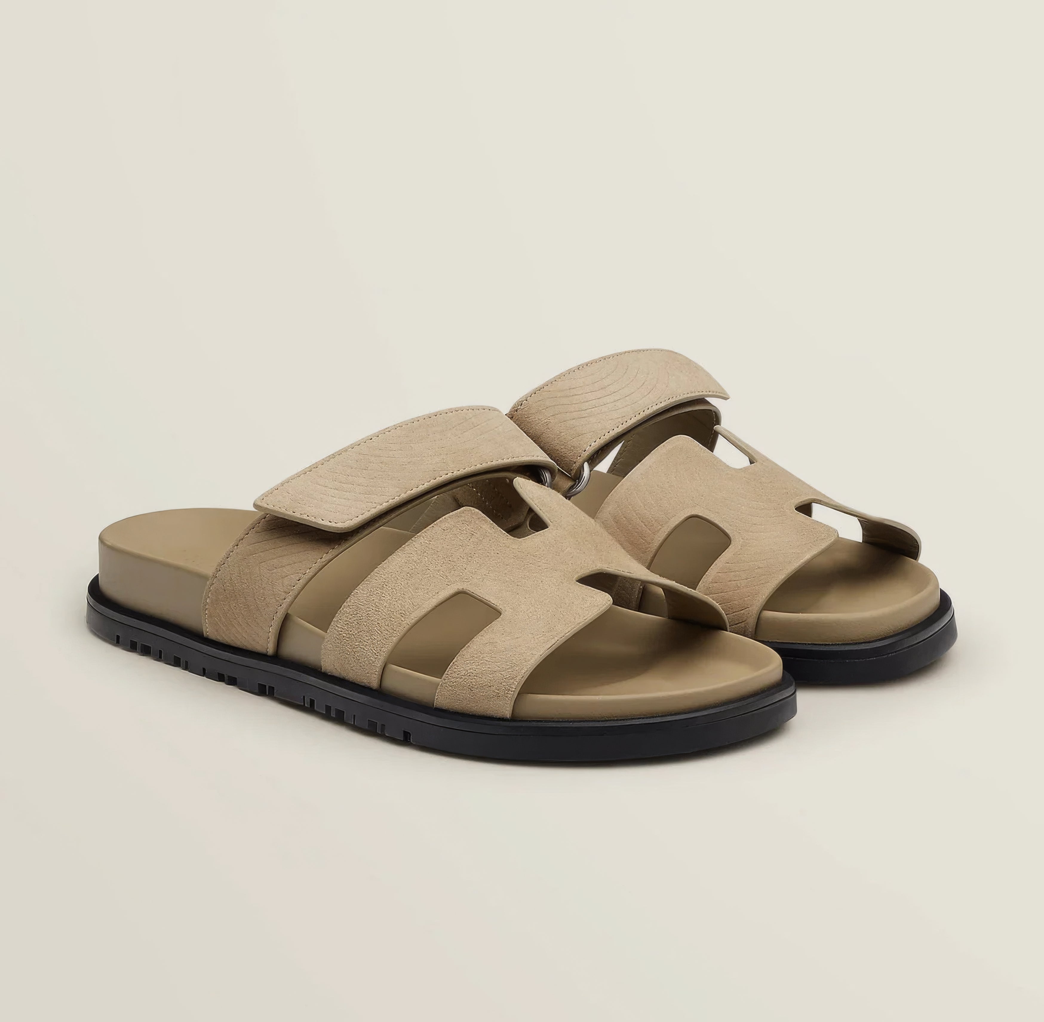 Scarlet | Comfortable Open Toe Slides with Adjustable Straps