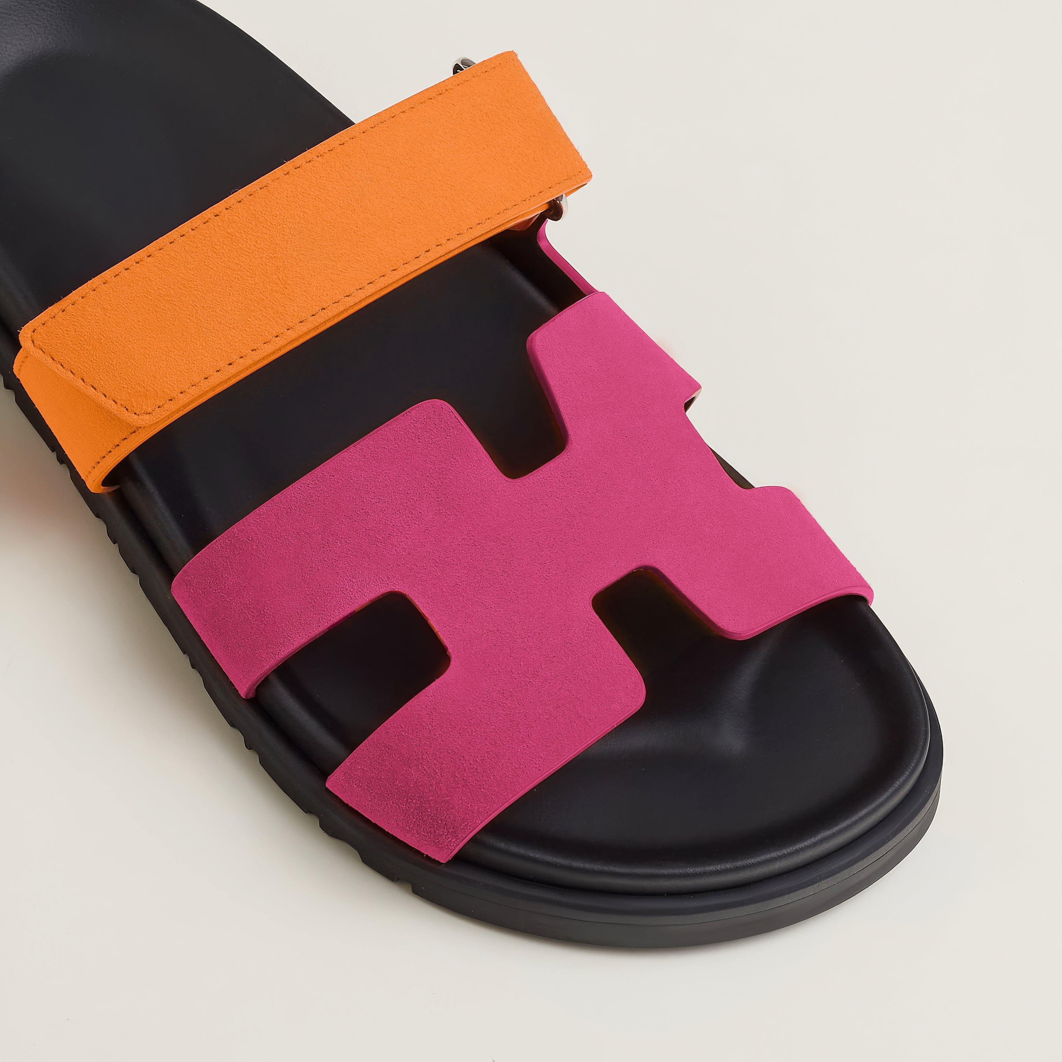 Scarlet | Comfortable Open Toe Slides with Adjustable Straps