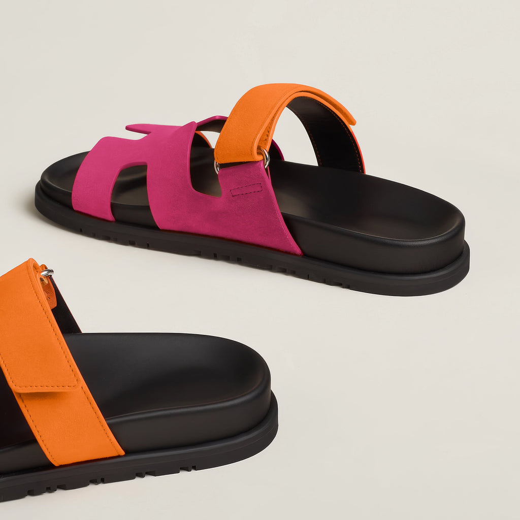 Scarlet | Comfortable Open Toe Slides with Adjustable Straps