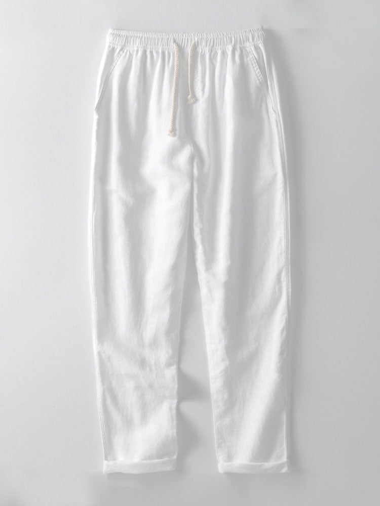 William | Men's Casual Summer Shirt and Drawstring Pants Set