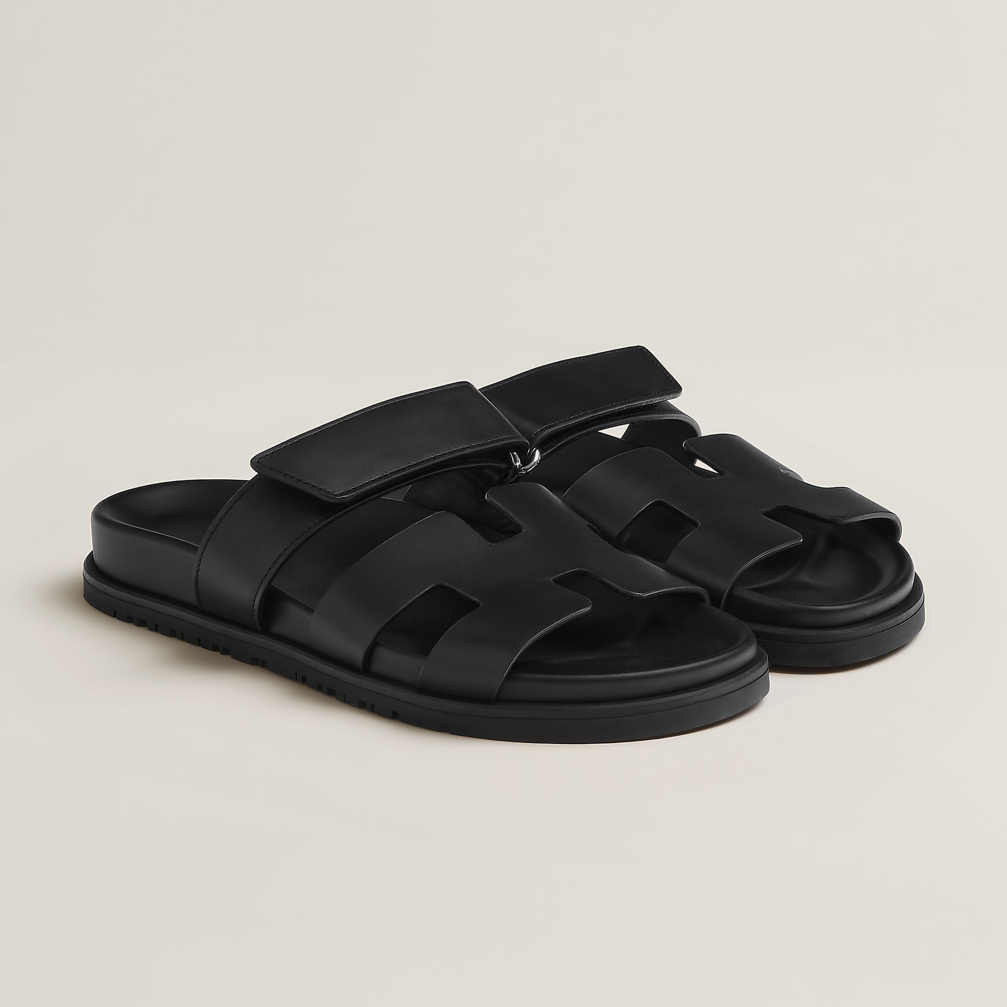 Scarlet | Comfortable Open Toe Slides with Adjustable Straps