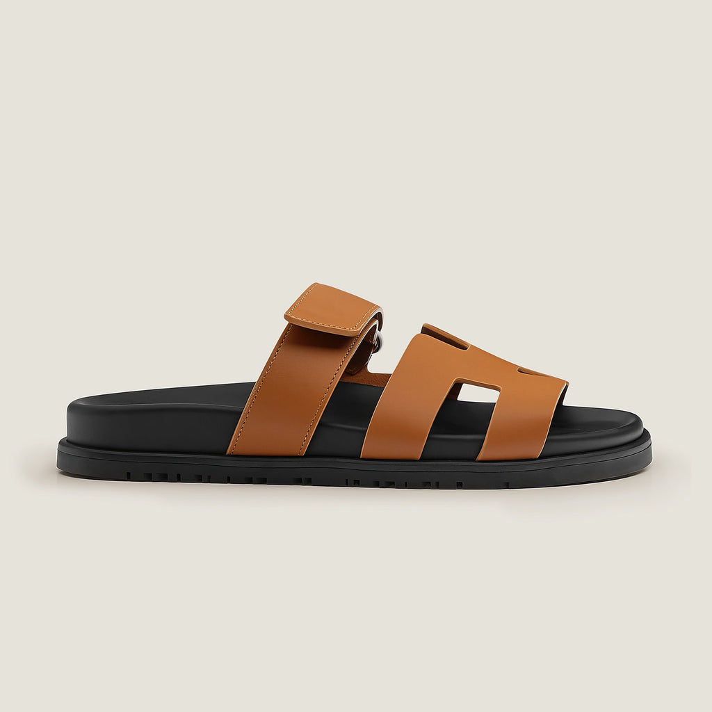 Scarlet | Comfortable Open Toe Slides with Adjustable Straps