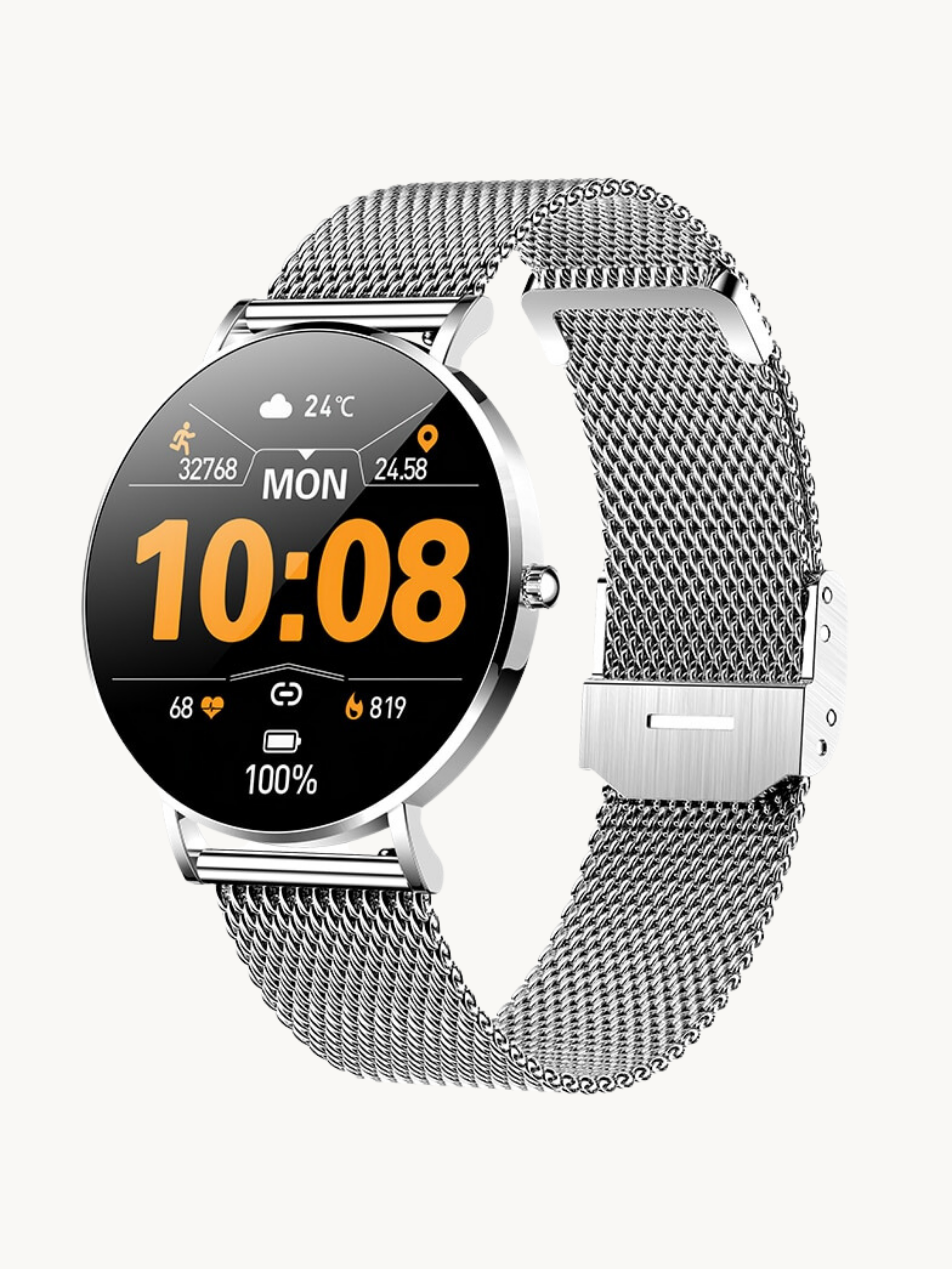 Casey | Modern Smartwatch with Round Display