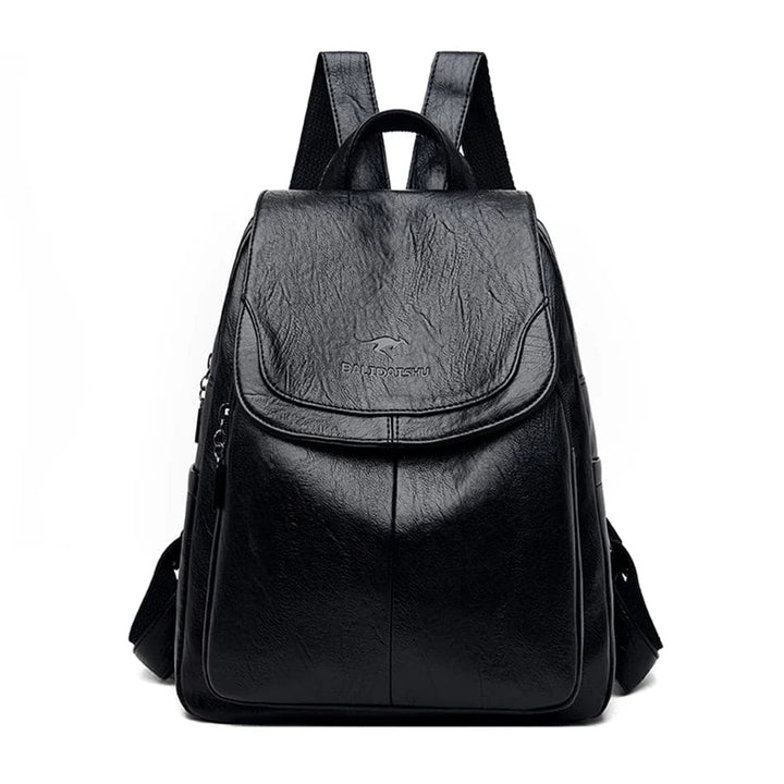 Allena - Anti-theft backpack made of leather