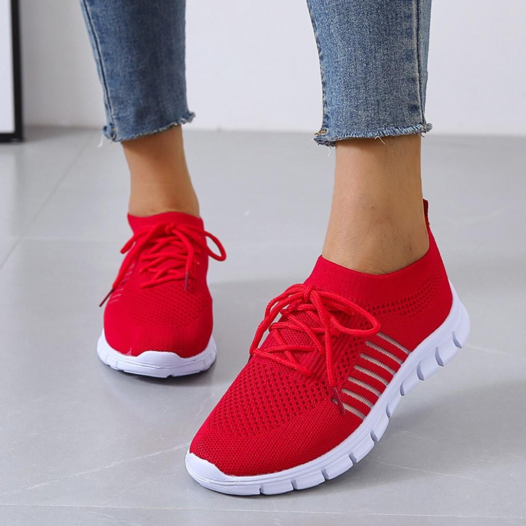 Scarlet | Women's Comfortable Orthopedic Sneakers with Lace-Up Design