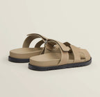 Scarlet | Comfortable Open Toe Slides with Adjustable Straps
