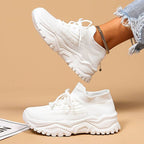 Scarlet | Comfortable Lace-Up Sneakers with Orthopedic Support