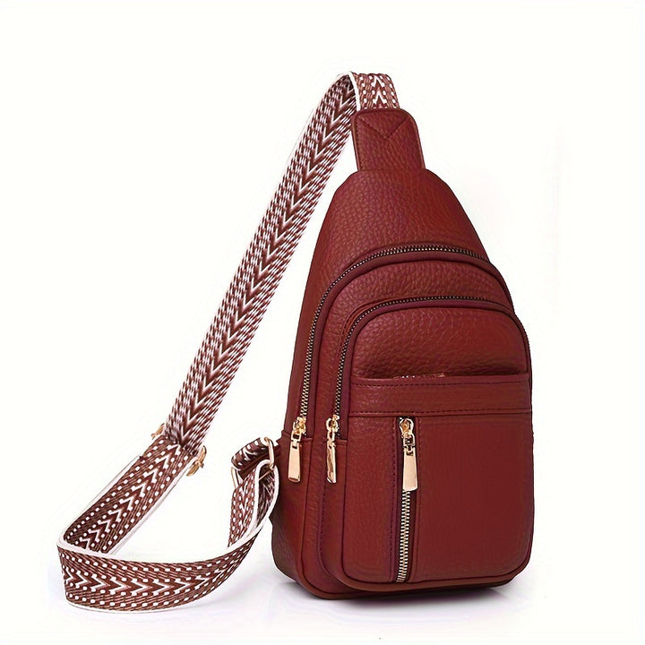 Edith - Stylish Sling Backpack with Bohemian Strap