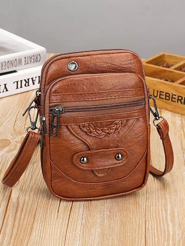 HARIS - VINTAGE LEATHER CROSSBODY BAG