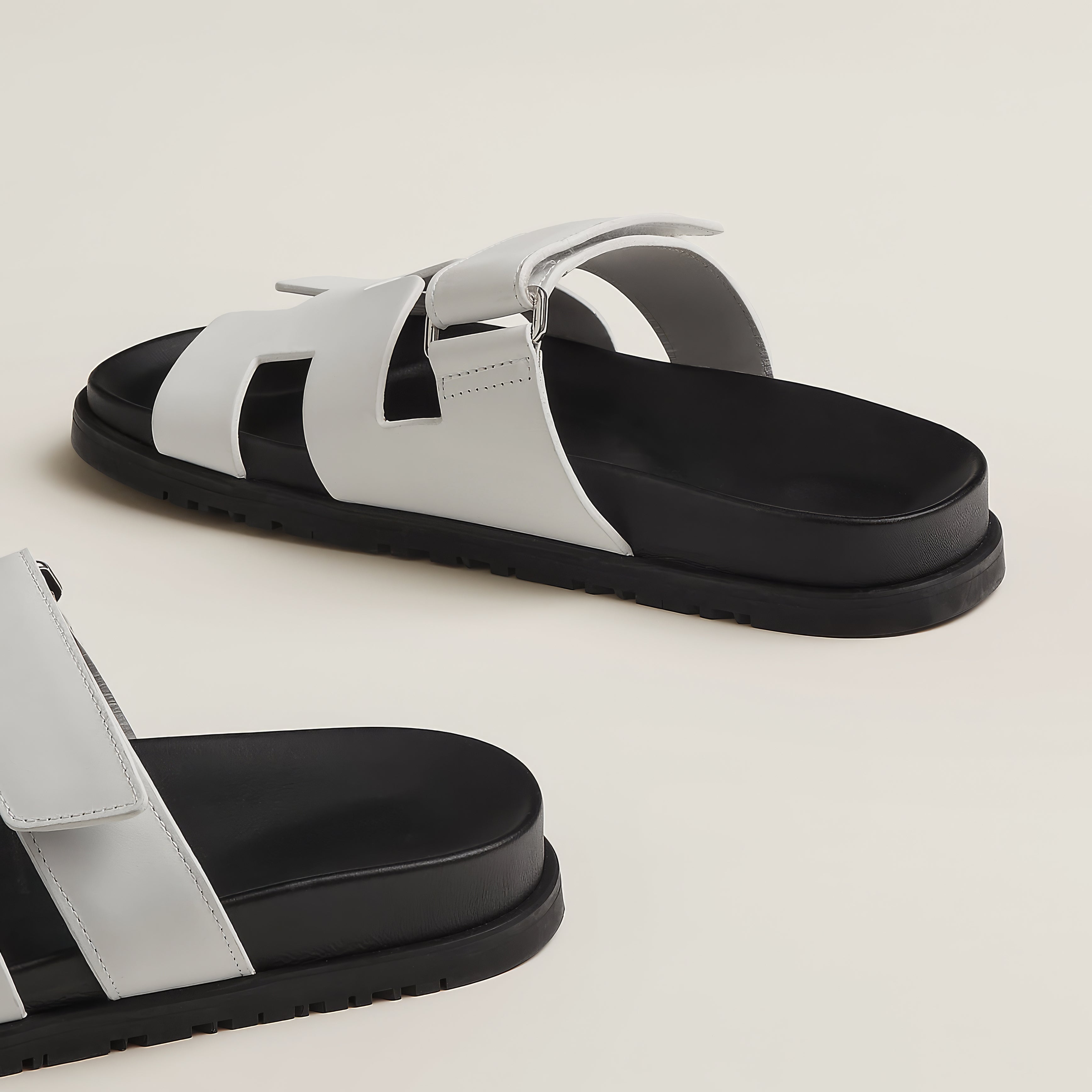 Scarlet | Comfortable Open Toe Slides with Adjustable Straps