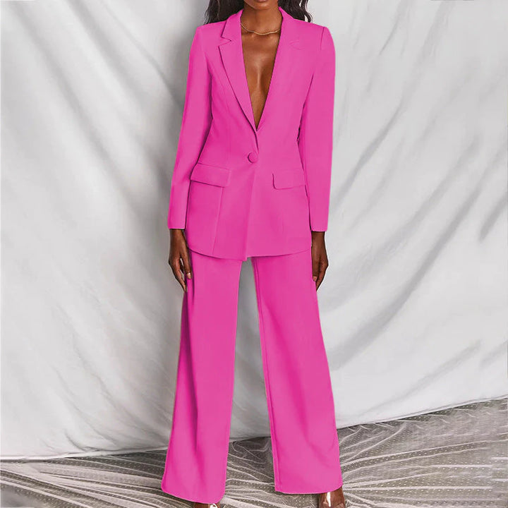 Harper - Elegant Blazer And Pants Set