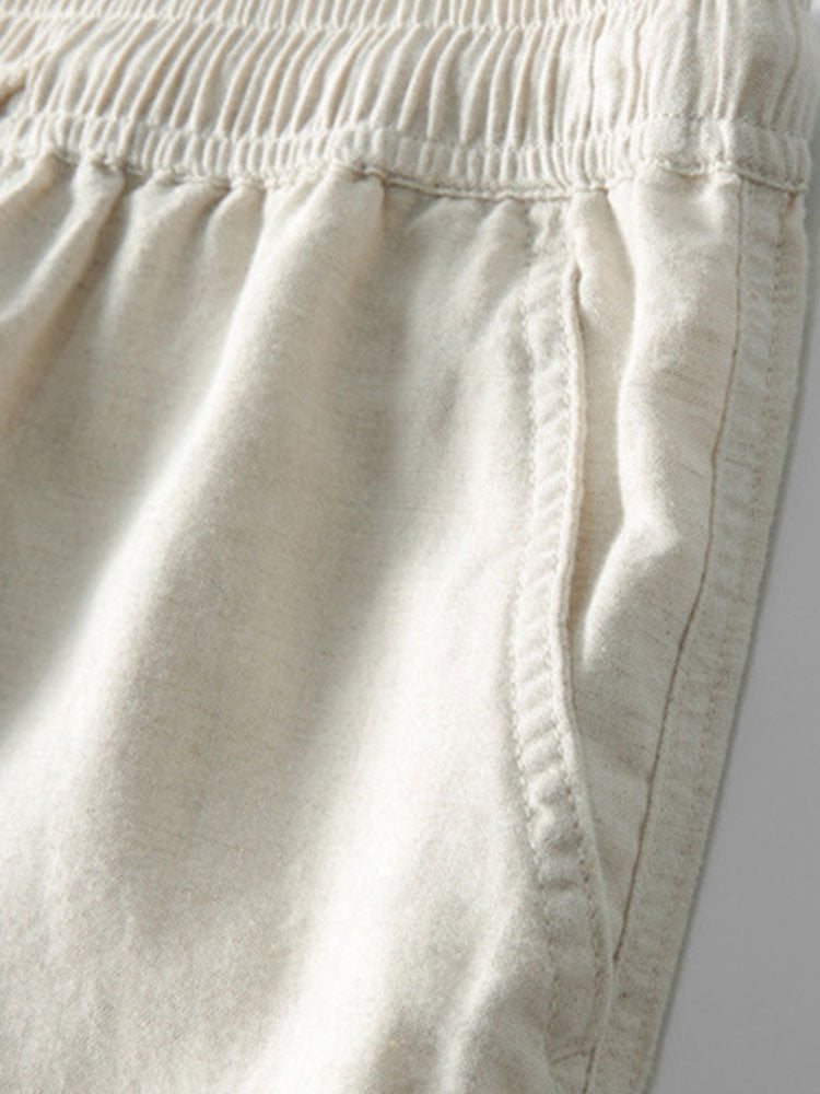 William | Men's Casual Summer Shirt and Drawstring Pants Set