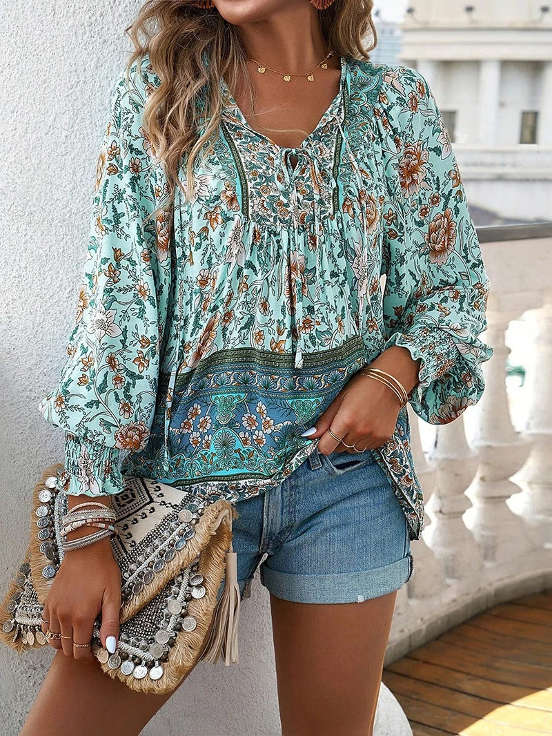 Remi - Summer Floral Top