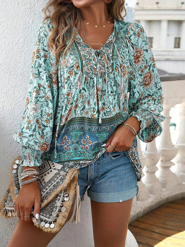 Remi - Summer Floral Top