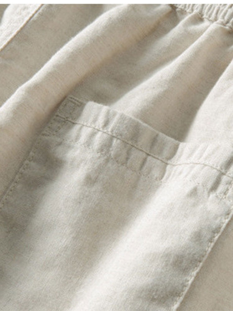William | Men's Casual Summer Shirt and Drawstring Pants Set