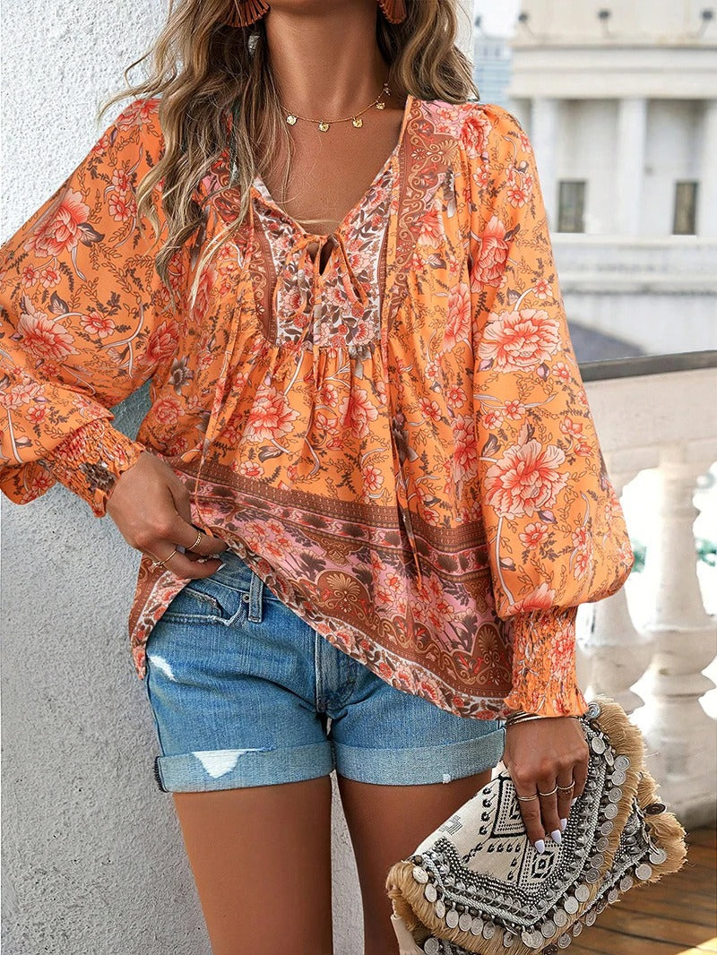 Remi - Summer Floral Top