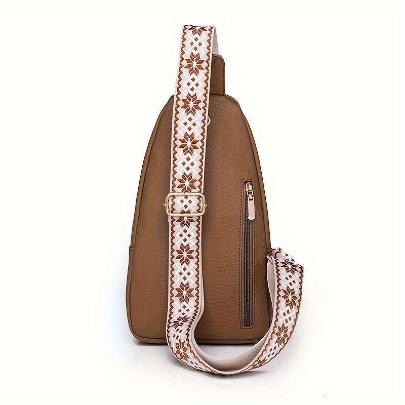 Edith - Stylish Sling Backpack with Bohemian Strap