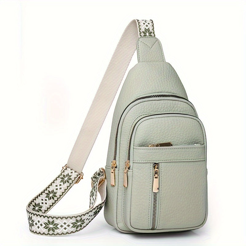 Edith - Stylish Sling Backpack with Bohemian Strap