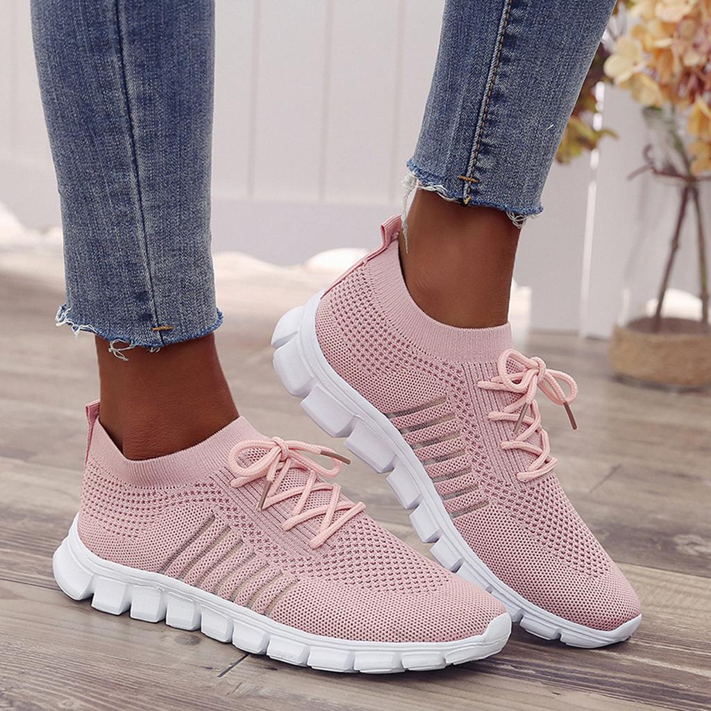 Scarlet | Women's Comfortable Orthopedic Sneakers with Lace-Up Design