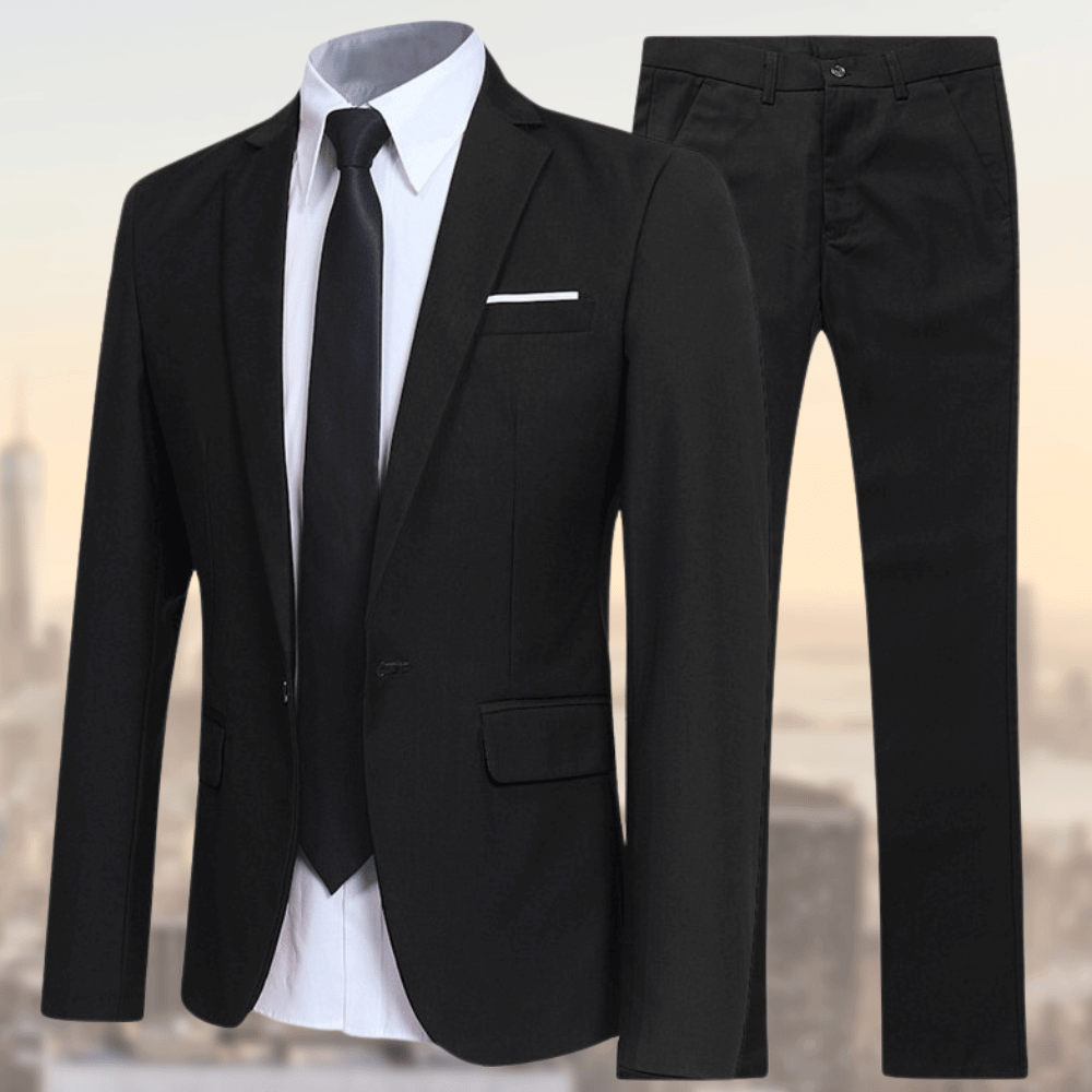 Jackson | Men's Two-Piece Business Suit with Blazer and Trousers