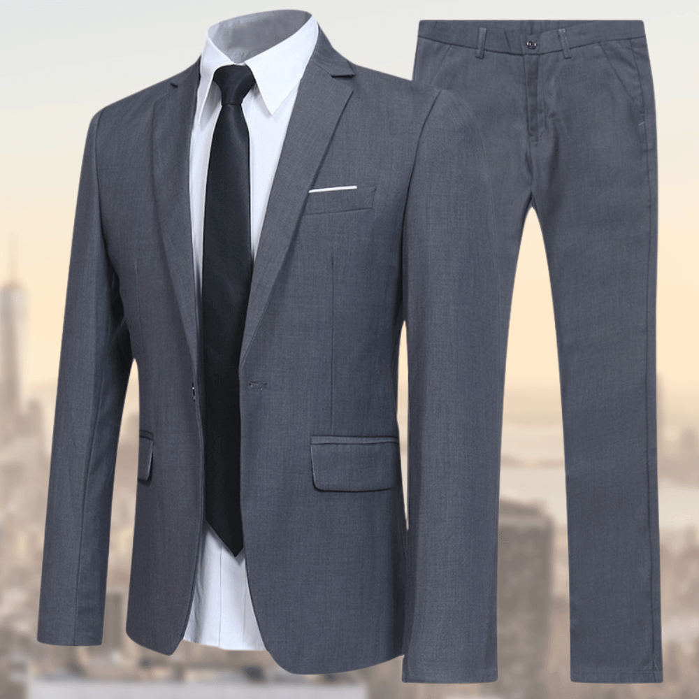 Jackson | Men's Two-Piece Business Suit with Blazer and Trousers