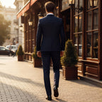 Jackson | Men's Two-Piece Business Suit with Blazer and Trousers