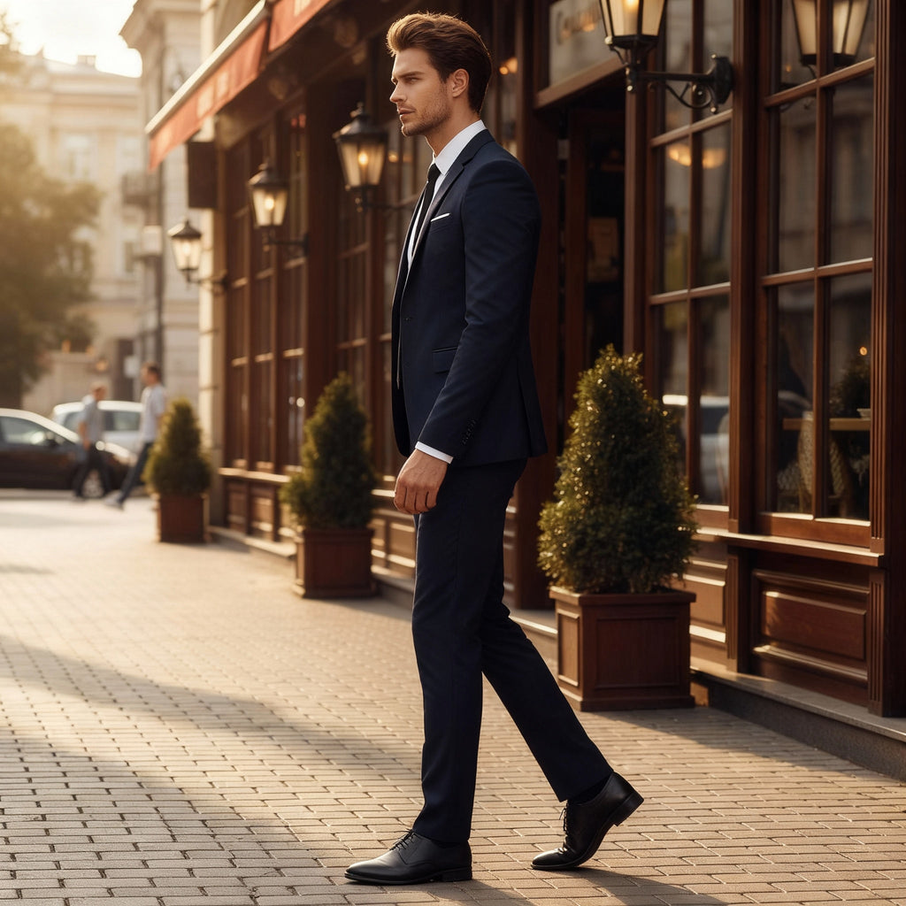 Jackson | Men's Two-Piece Business Suit with Blazer and Trousers