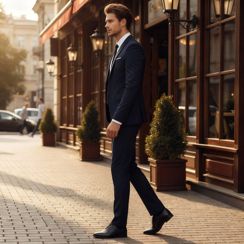Jackson | Men's Two-Piece Business Suit with Blazer and Trousers