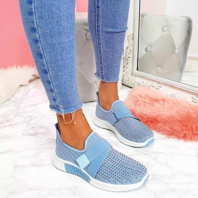 Scarlet | Comfortable Women's Slip-On Sneakers with Supportive Sole