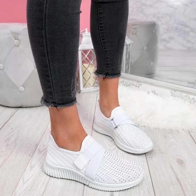 Scarlet | Comfortable Women's Slip-On Sneakers with Supportive Sole