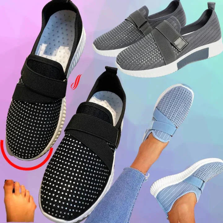 Scarlet | Comfortable Women's Slip-On Sneakers with Supportive Sole