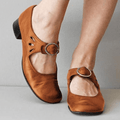 Scarlet | Women's Comfortable Mary Jane Sandal with Buckle Strap