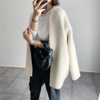 Scarlet | Women's Casual Knitted Cardigan with Button-Up Front