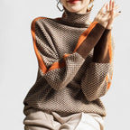 Savannah | Sophisticated knit sweater with contrast trim