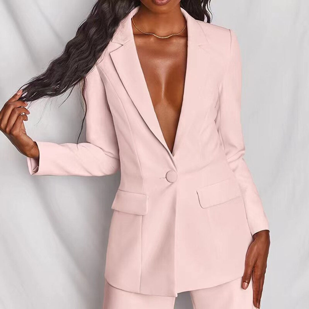 Harper - Elegant Blazer And Pants Set