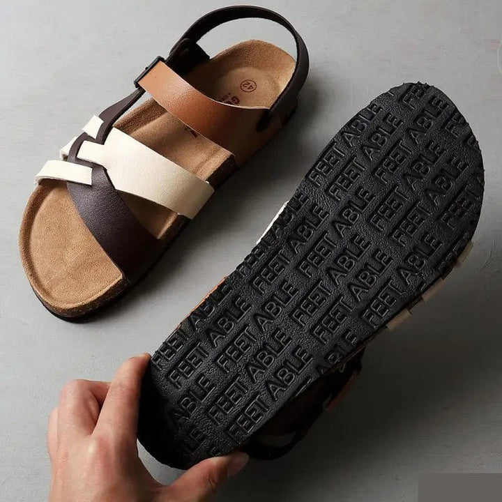 Cressida | Orthopedic Leather Sandals