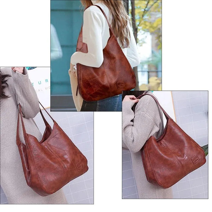 Clozy - Classic Brown Shoulder Bag