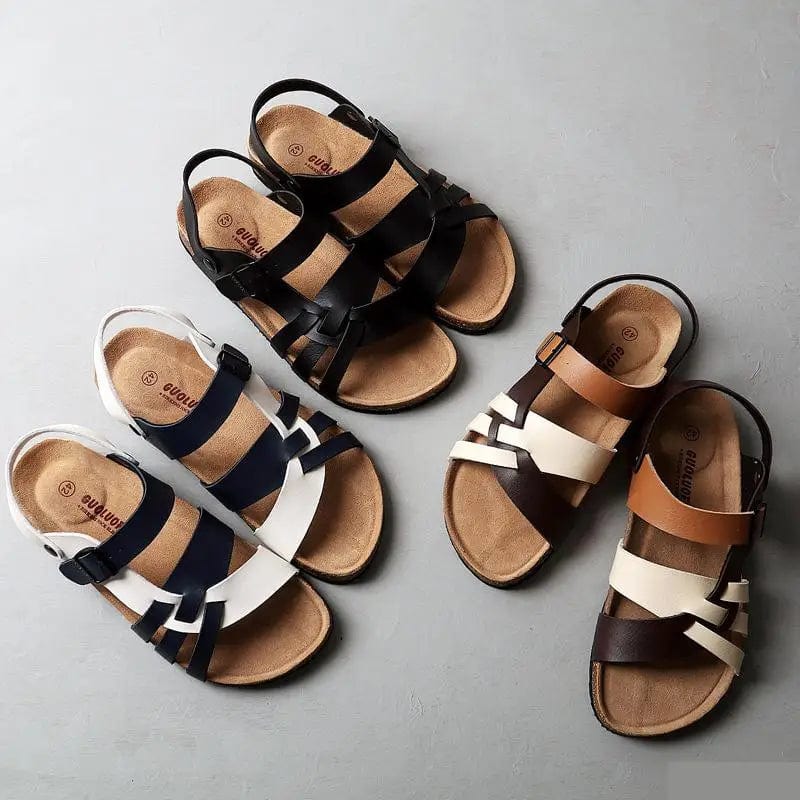 Cressida | Orthopedic Leather Sandals