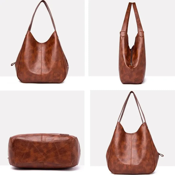 Clozy - Classic Brown Shoulder Bag