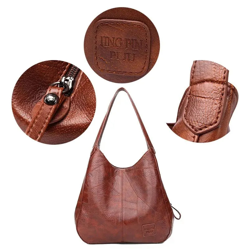 Clozy - Classic Brown Shoulder Bag