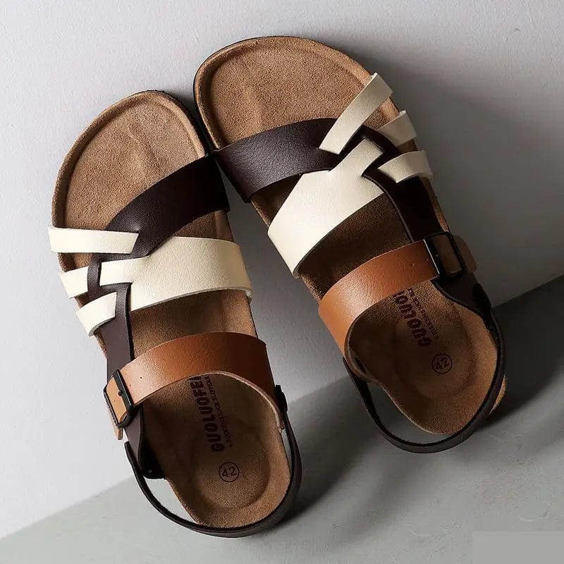 Cressida | Orthopedic Leather Sandals