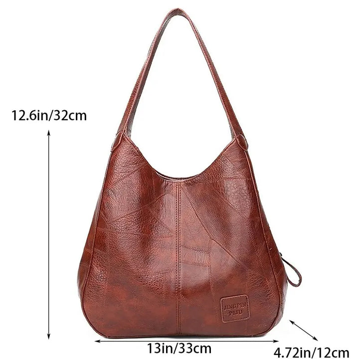 Clozy - Classic Brown Shoulder Bag