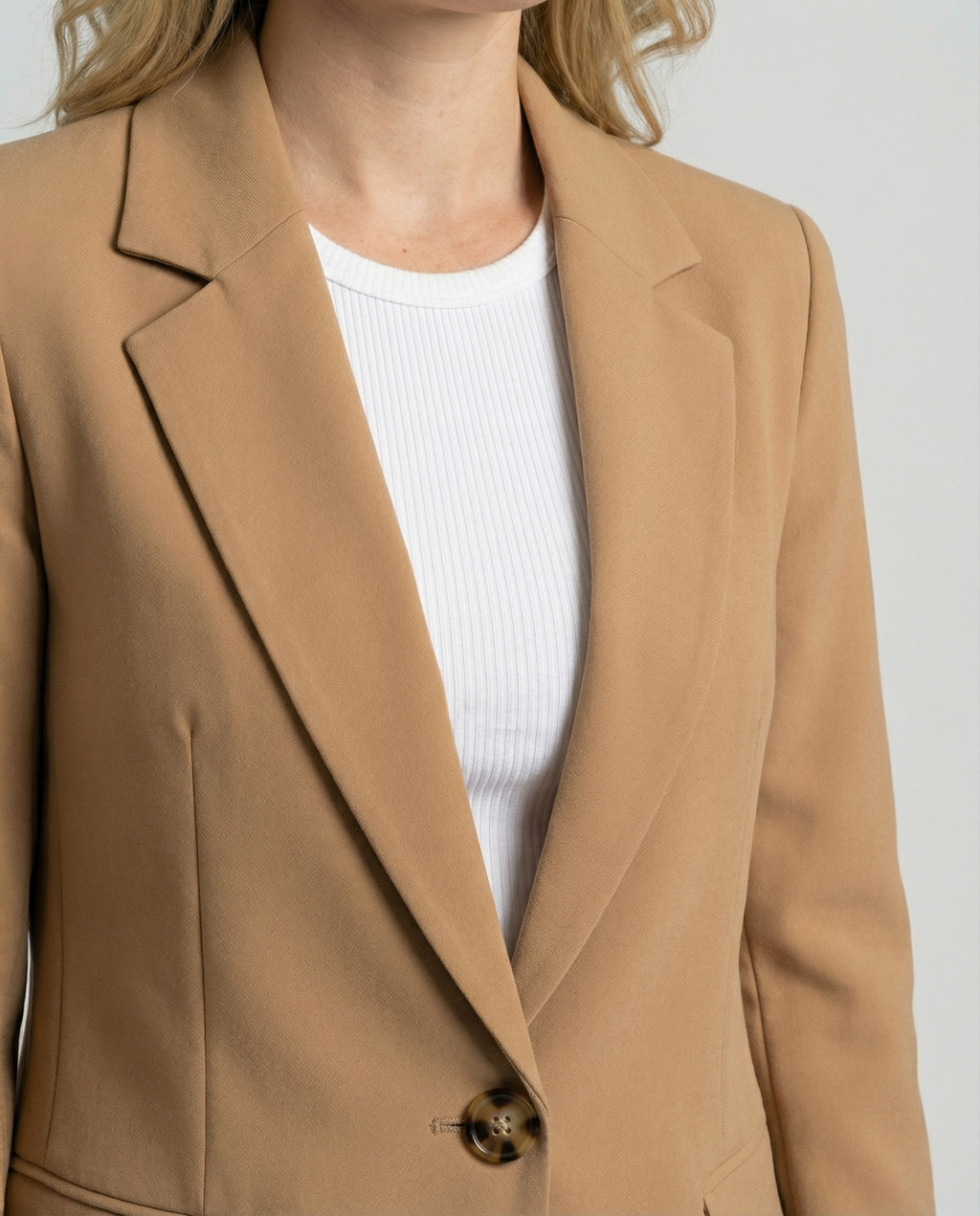 Scarlet | Women's Tailored Classic Fit Blazer with Long Sleeves
