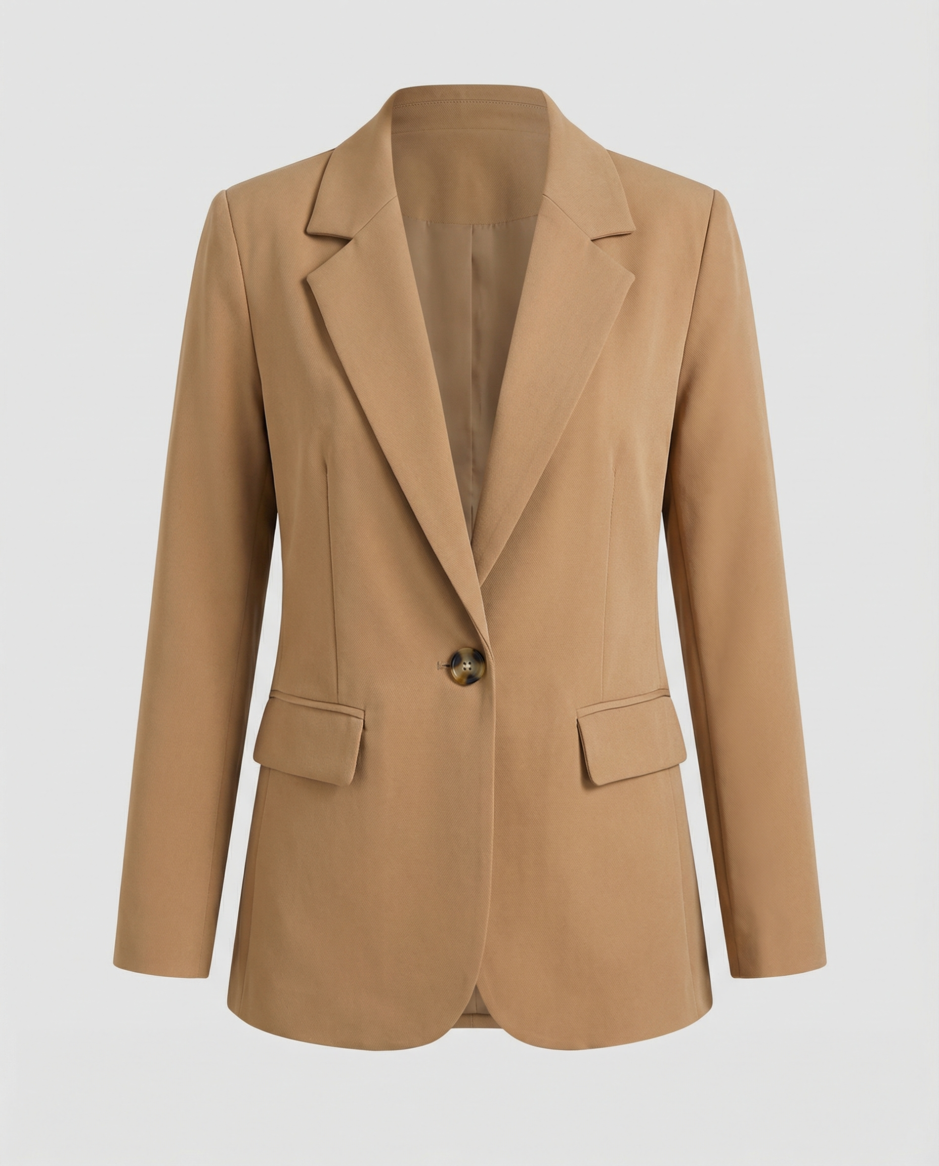 Scarlet | Women's Tailored Classic Fit Blazer with Long Sleeves