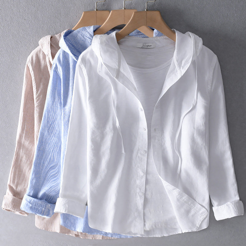 Scarlet | Women's Casual Hooded Blouse with Long Sleeves