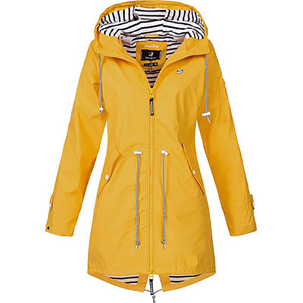 Scarlet | Casual Women's Hooded Waterproof Jacket for Everyday Wear