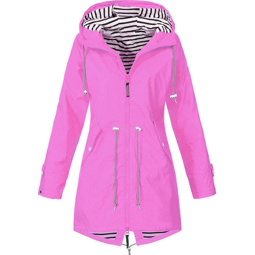 Scarlet | Casual Women's Hooded Waterproof Jacket for Everyday Wear